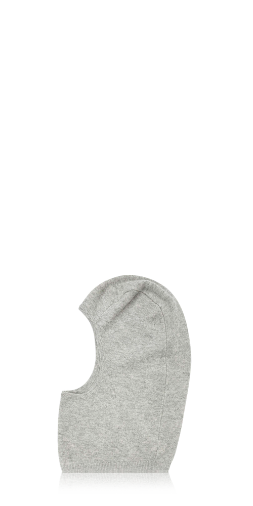 Premium Cashmere Balaclava - Soft & Warm Heather Grey Winter Face Mask for Skiing, Snowboarding & Outdoor Activities