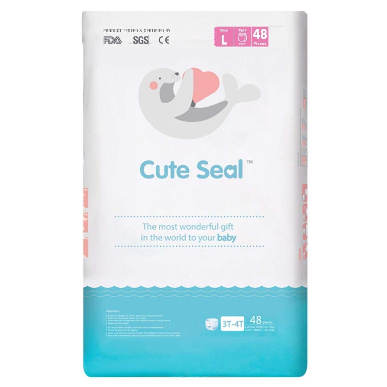Adorable Seal Baby Diaper Bag - Waterproof & Spacious for Travel, Daycare & On-the-Go Parents | Cute Animal Print Diaper Organizer
