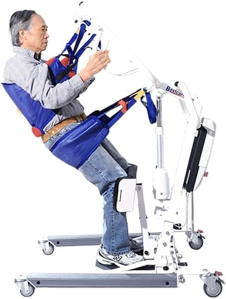 Best Sling Stand Assist Sling - Heavy Duty 450Lb Capacity | Ergonomic Design for Safe Patient Transfers | Fits 38