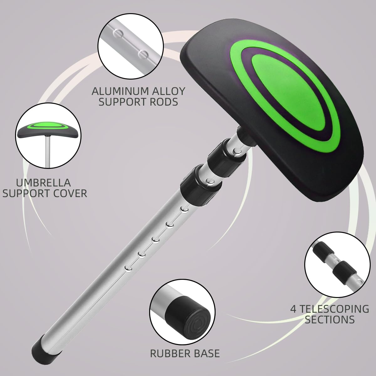 Premium Golf Travel Bag Support System - Durable Golf Club Protection Kit for Safe Airline & Car Travel | Perfect for Golfers on the Go