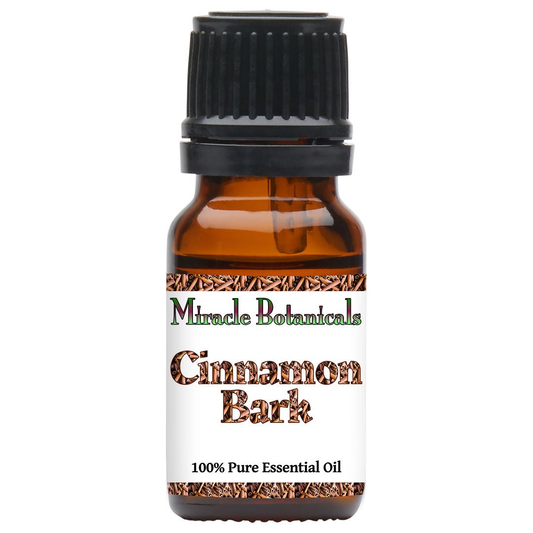 Organic Cinnamon Bark Essential Oil (Cinnamomum Zeylanicum) - 100% Pure, Therapeutic Grade for Aromatherapy, DIY Skincare & Home Fragrance