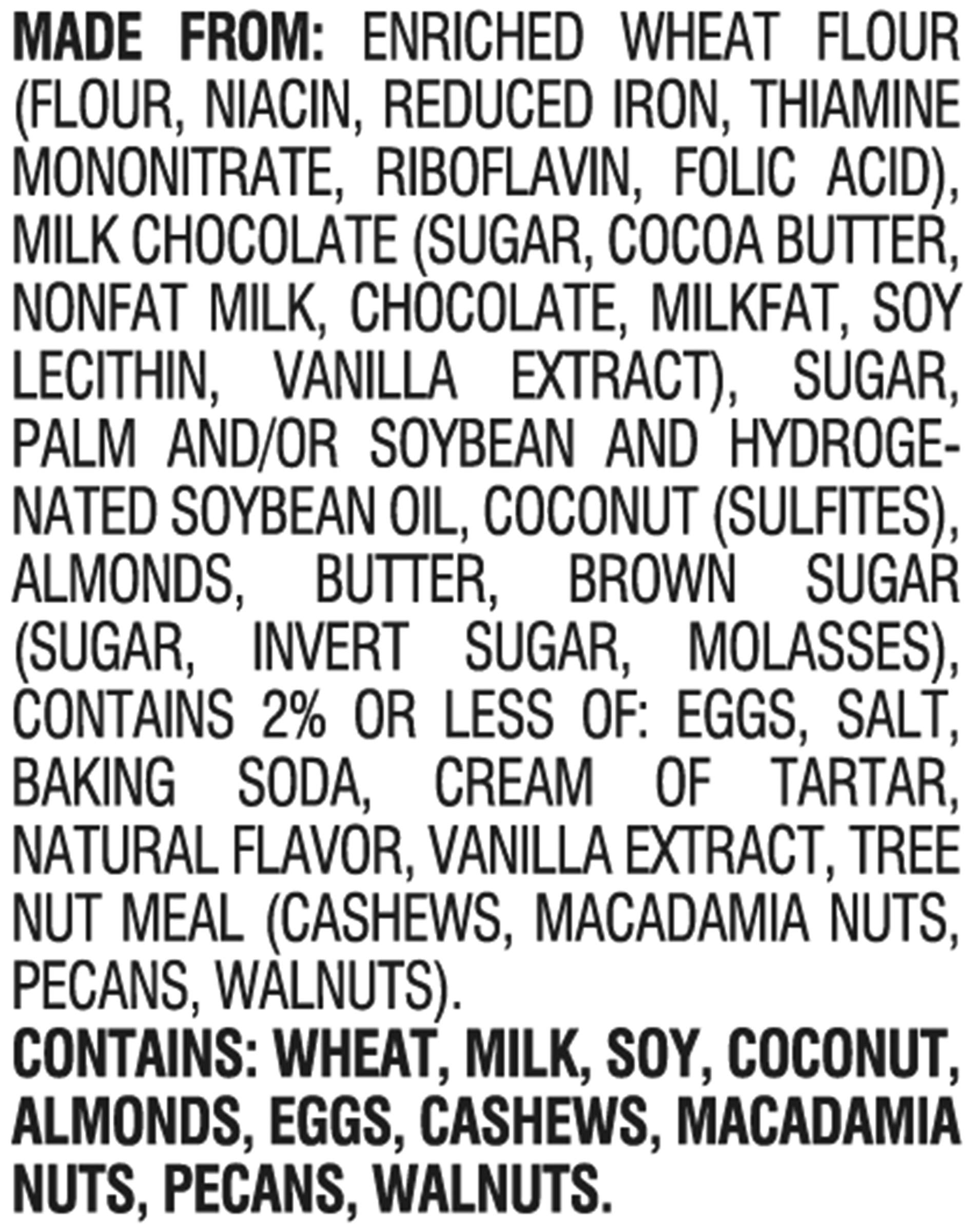 Pepperidge Farm Maui Milk Chocolate Coconut Almond Chunk Crispy Cookies - 7.2 oz Pack | Delicious Hawaiian-Inspired Treats for Snacking, Gifts & Parties