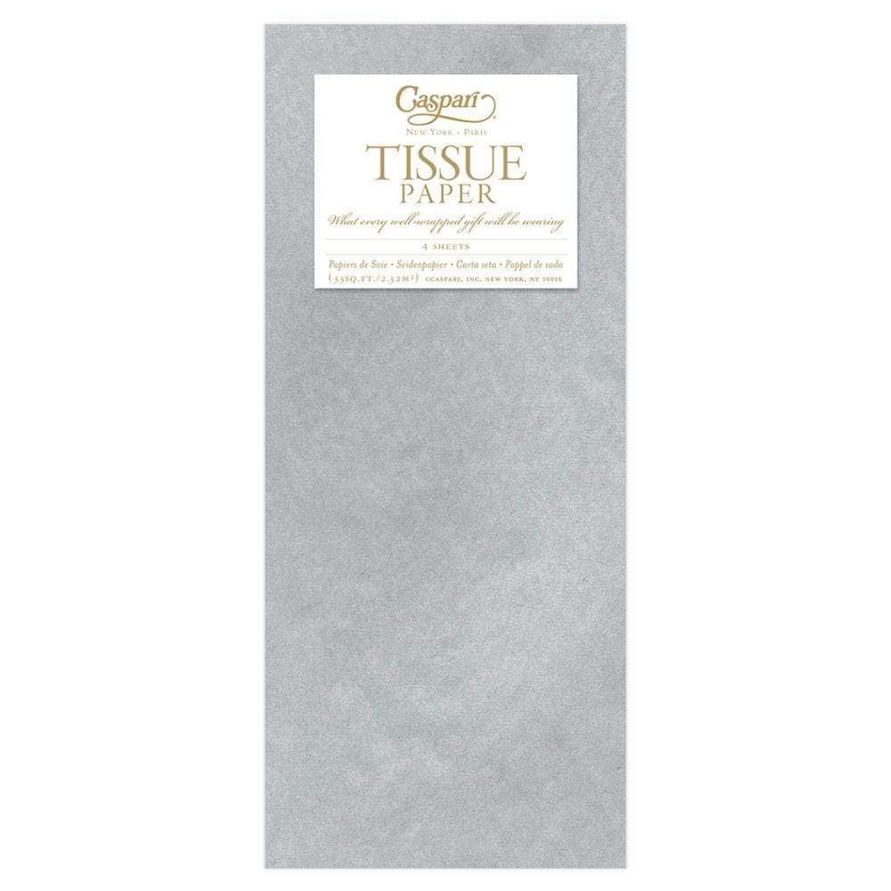 Premium Silver Metallic Tissue Paper - 16 Sheets for Gift Wrapping, Party Decor & Craft Projects | Elegant & Shiny Decorative Paper for Birthdays, Weddings & Holidays