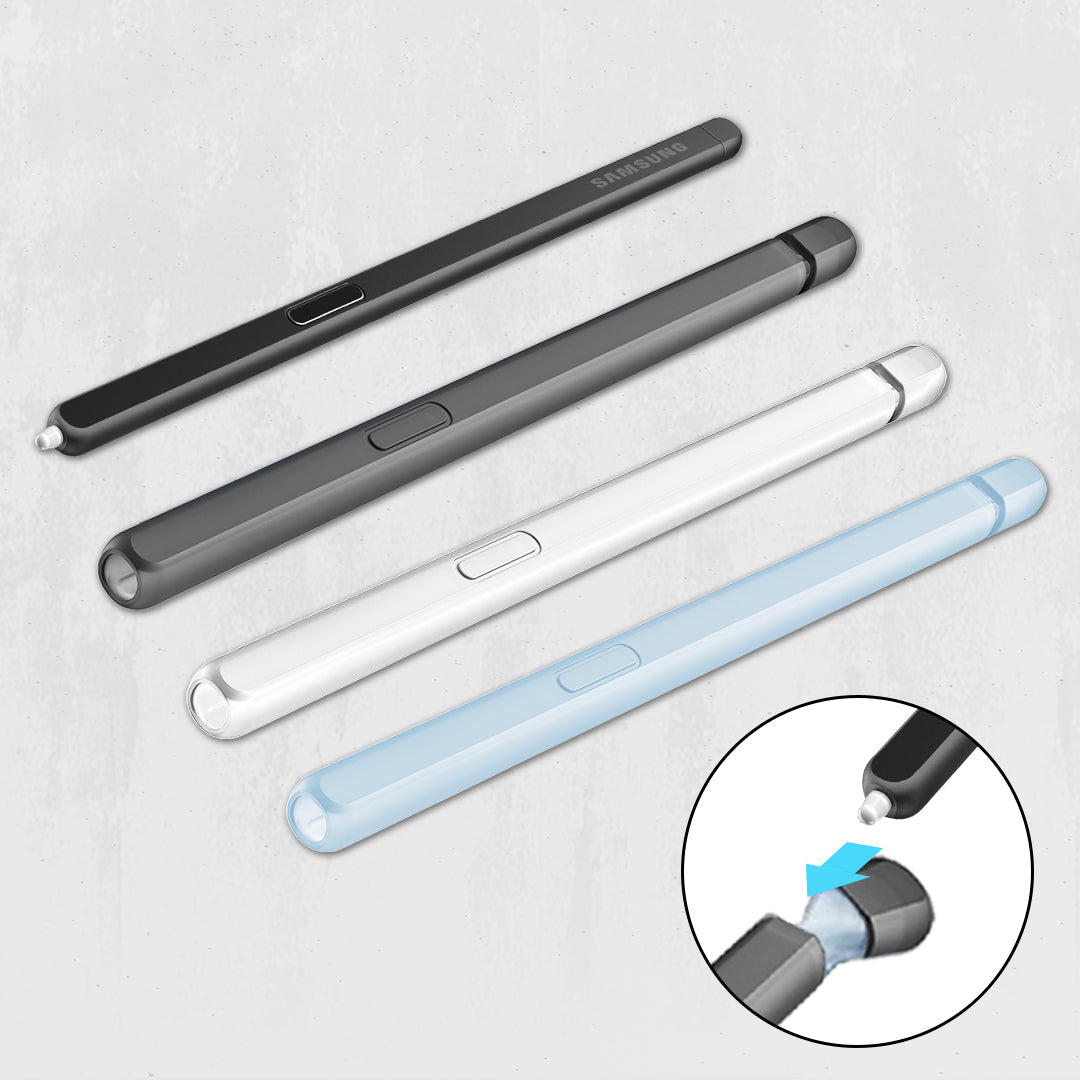 Samsung Galaxy Z Fold5 Silicone S Pen Case with Adapter (2023) - Multi-Color Protective Cover for Foldable Phones | Perfect for Work, Travel & Creative Drawing