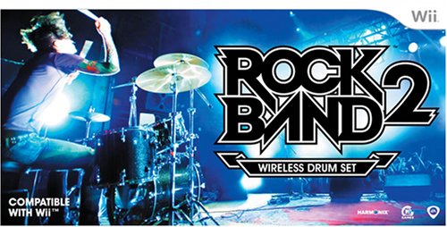 Rock Band 2 Standalone Drums for Nintendo Wii (Renewed) - Complete Drum Set for Music Games | Perfect for Parties, Gaming Nights & Family Fun
