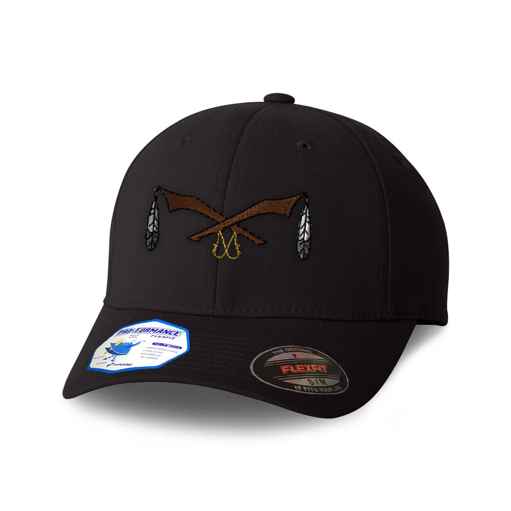 Custom Flexfit Hats for Men & Women - Western Southwest Native American Style Baseball Cap | Perfect for Outdoor Activities, Sports & Casual Wear