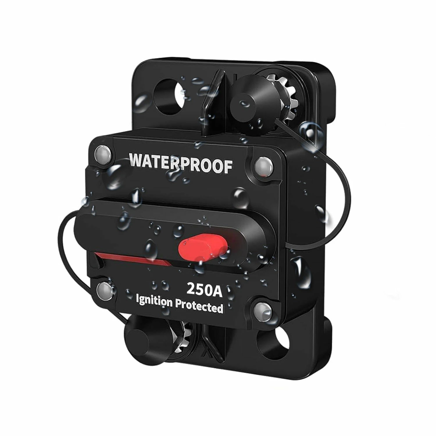 250A Circuit Breaker - High Amp DC Circuit Protection for Solar, RV, Marine & Industrial Use | Heavy Duty Electrical Safety Switch