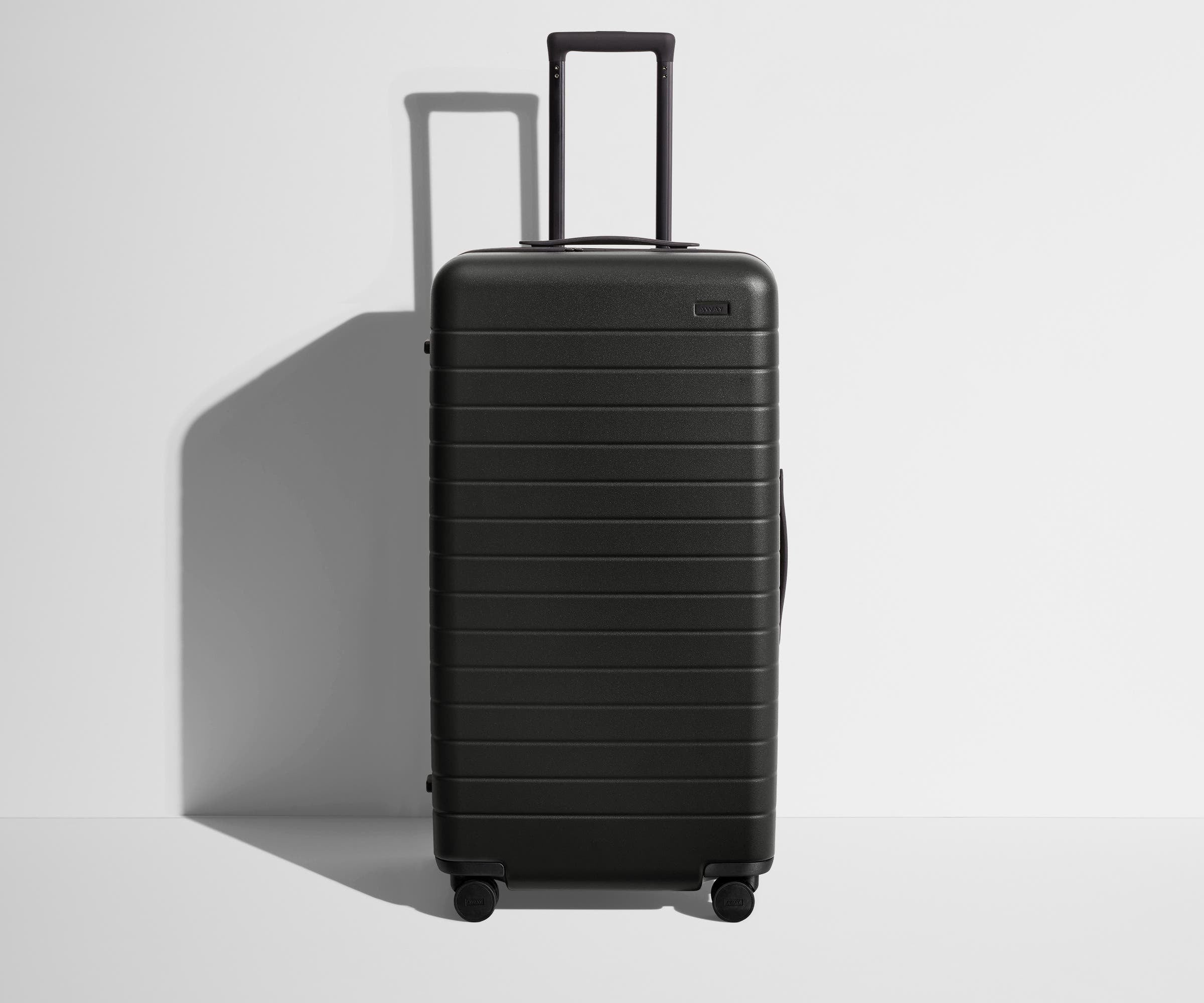 Jet Black Travel Trunk - Durable & Stylish Luggage for Air Travel, Road Trips & Adventure Vacations