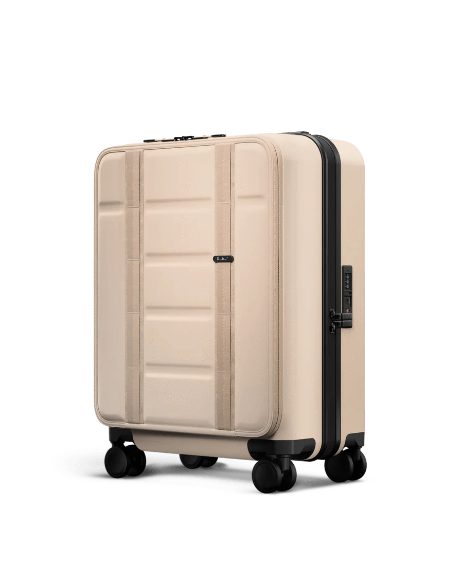 Db Framework Front Access Carry On Luggage - Lightweight Expandable Suitcase for Business Travel & Weekend Getaways (TSA Approved, USB Charging Port) - Perfect for Airplane Cabins & Quick Business Trips