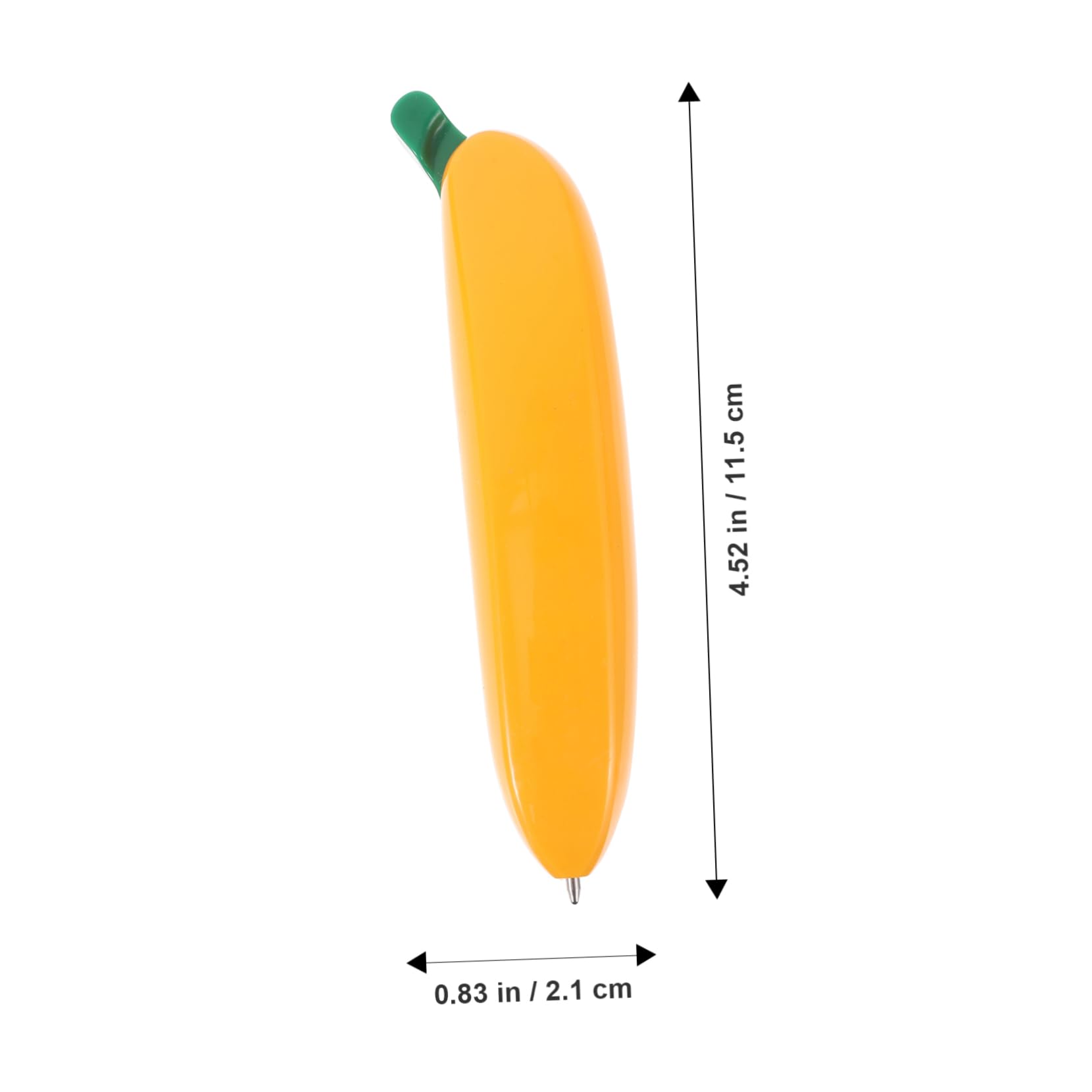 12pcs Banana Ballpoint Pens - Fun & Portable Writing Pens for Kids, Unique Household Office Supplies, Multi-Function Smooth Writing - Perfect for School, Home, Office & Gift Giving