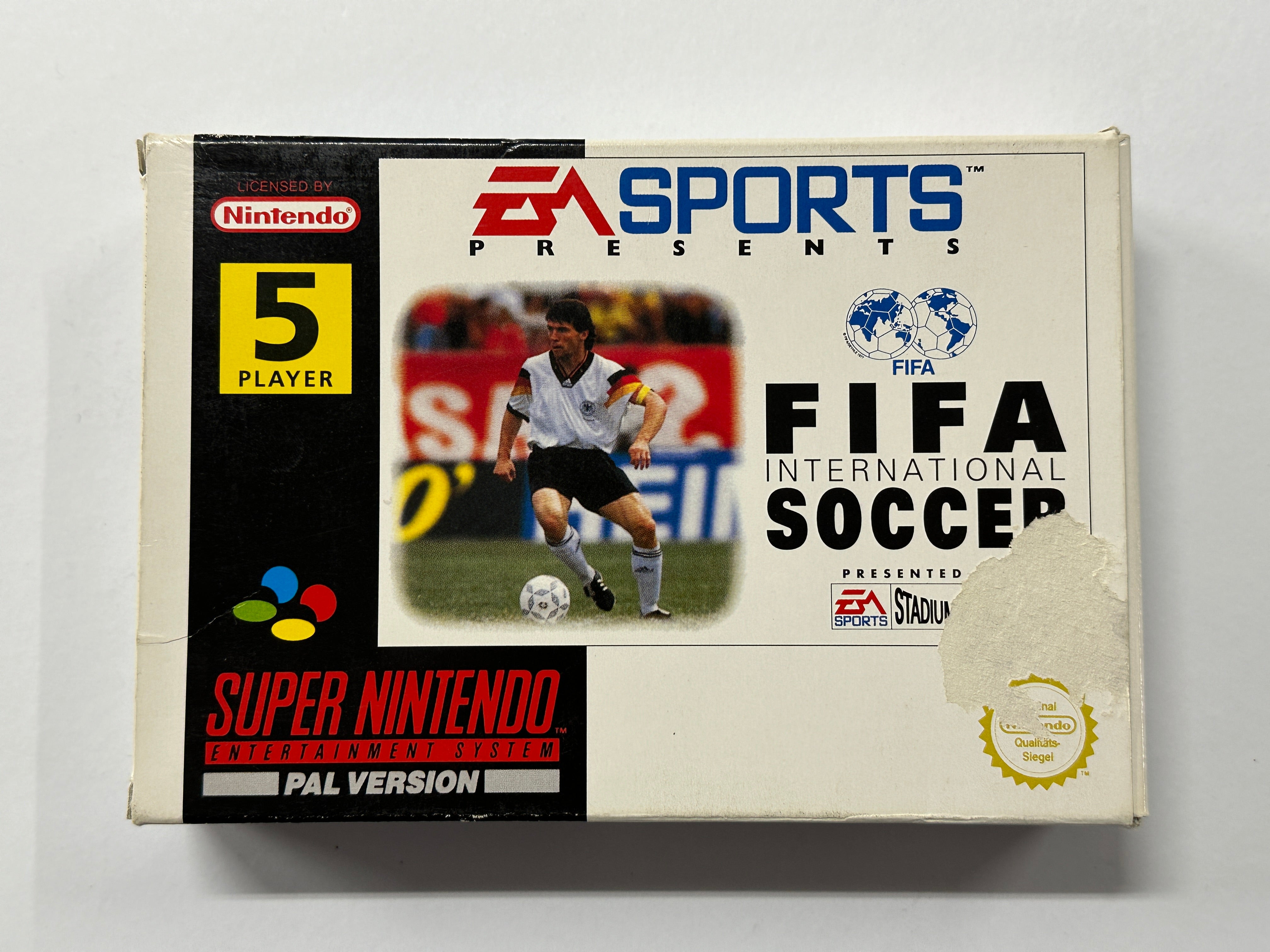 FIFA International Soccer Game - Authentic Original Box - Perfect for Collectors, Retro Gaming & Sports Fans