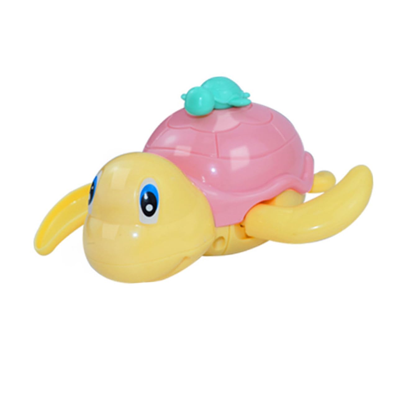 DRESSOOS 2-Pack Wind-Up Swimming Turtle Bath Toys - Safe Bathtub Water Toys for Toddlers & Kids | Fun Bath Time, Pool & Beach Play