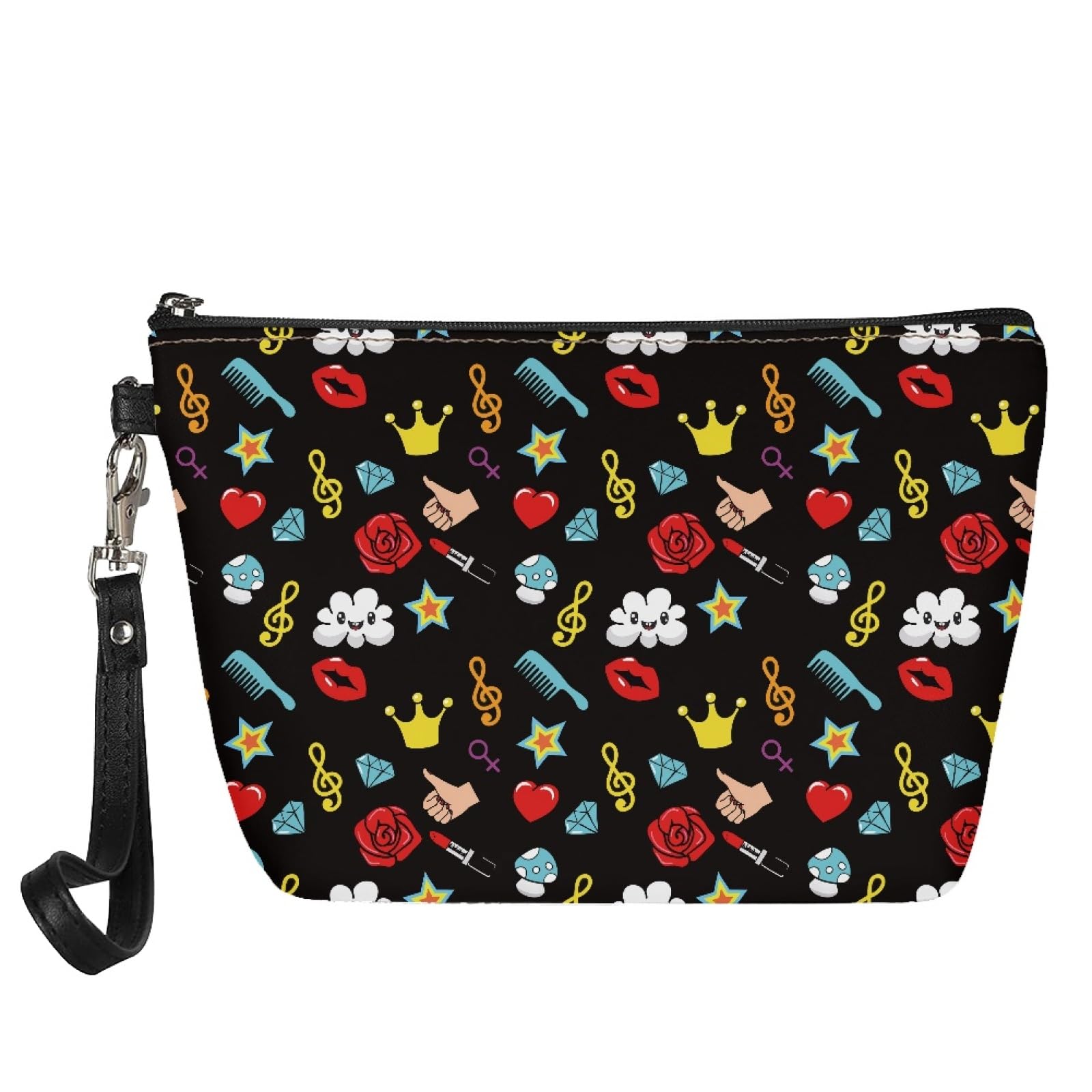 Waterproof Nurse Travel Makeup Bag for Women - Cosmetic & Toiletry Organizer with Removable Strap, Hanging Hook | Perfect for Nurses, Travel, Gym & Daily Essentials Storage