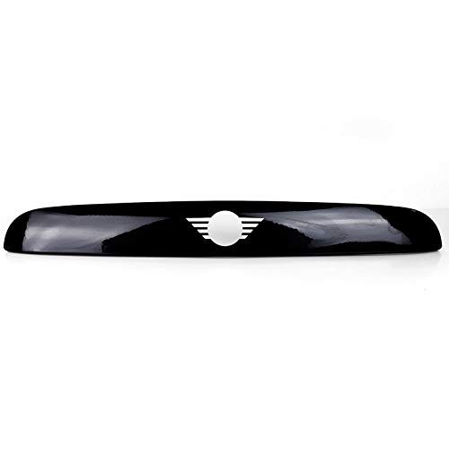 ABS Plastic Rear Trunk Trim Lid Cover for Mini Cooper F55 F56 F57 (2019+) - Black Exterior Tailgate Handle Strip Molding | Perfect for Hardtop, Hatchback & Convertible Models | Enhances Vehicle Style & Protection