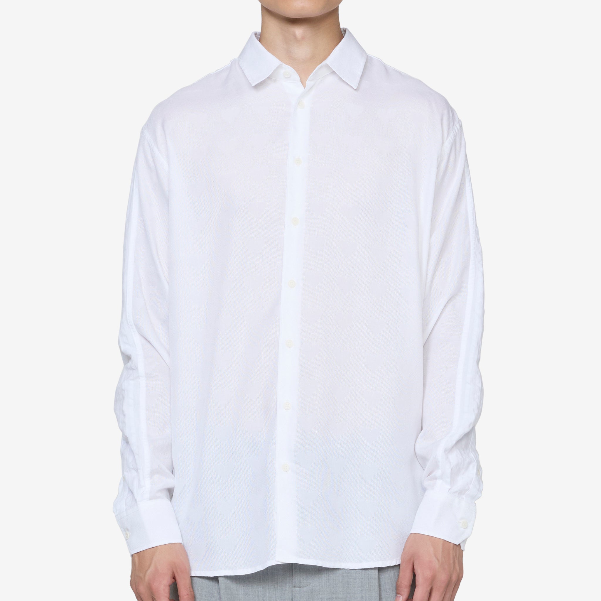 Premium Damon Shirt for Men - Classic White Button-Down Dress Shirt - Perfect for Business, Office & Formal Occasions