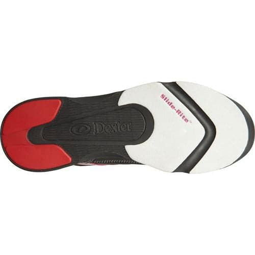 Dexter Men's Ricky IV Black/Red Bowling Shoes - Professional Comfort for League & Tournament Play