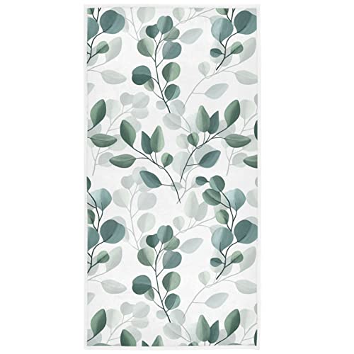 Floral Leaf Green
