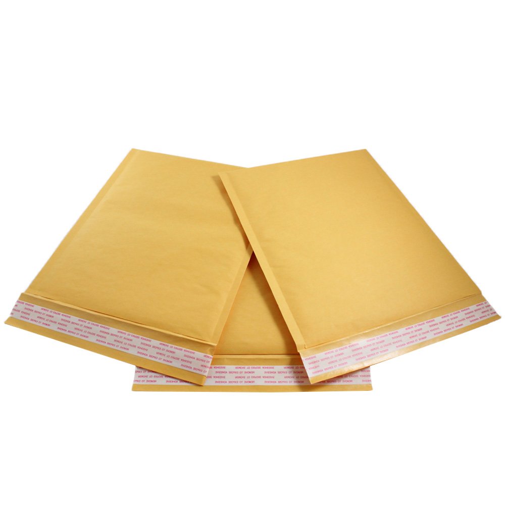 200 Pack Kraft Bubble Mailers 8.5
