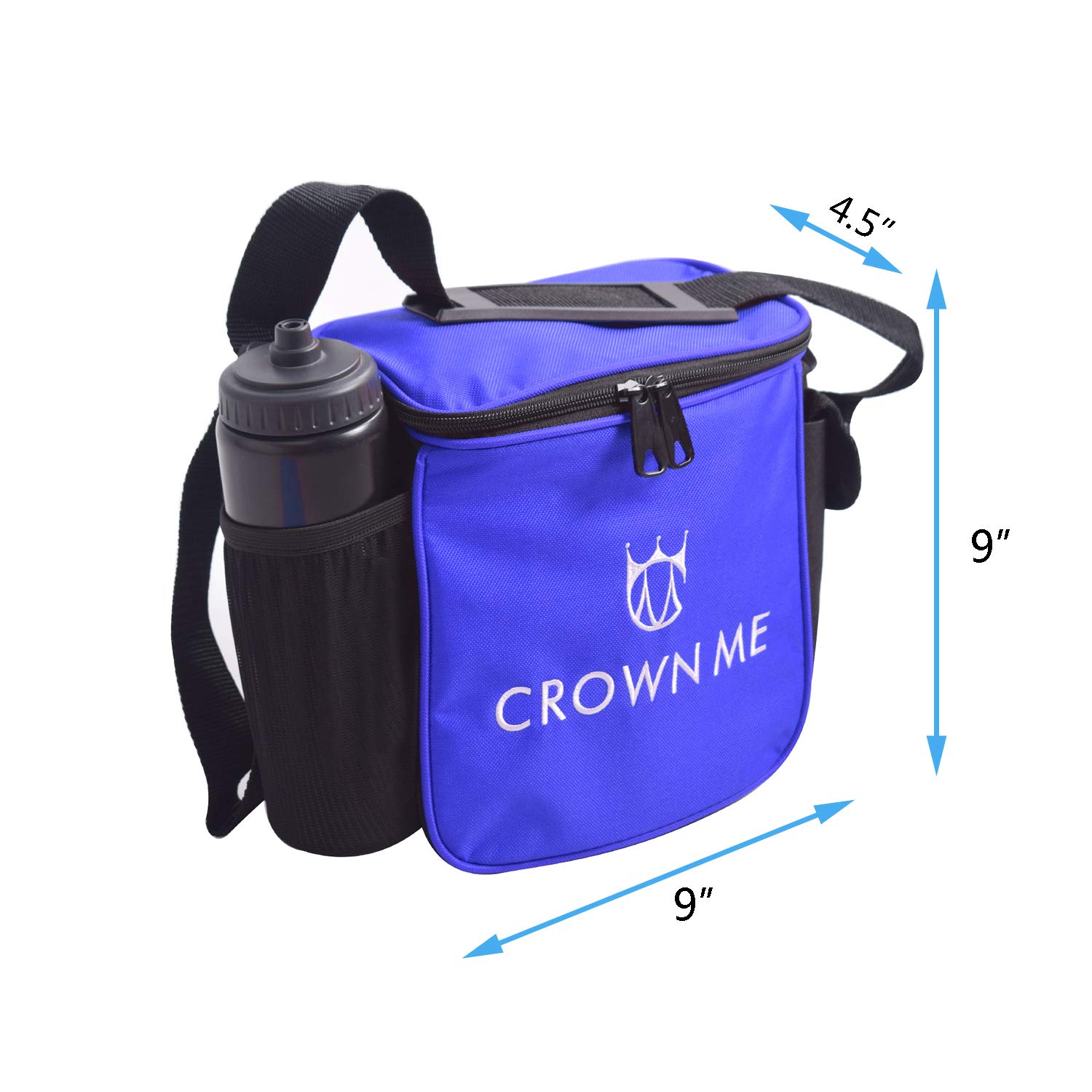 CROWN ME Disc Golf Starter Set - 6 Discs, Bag & Accessories for Beginners | Outdoor Sports