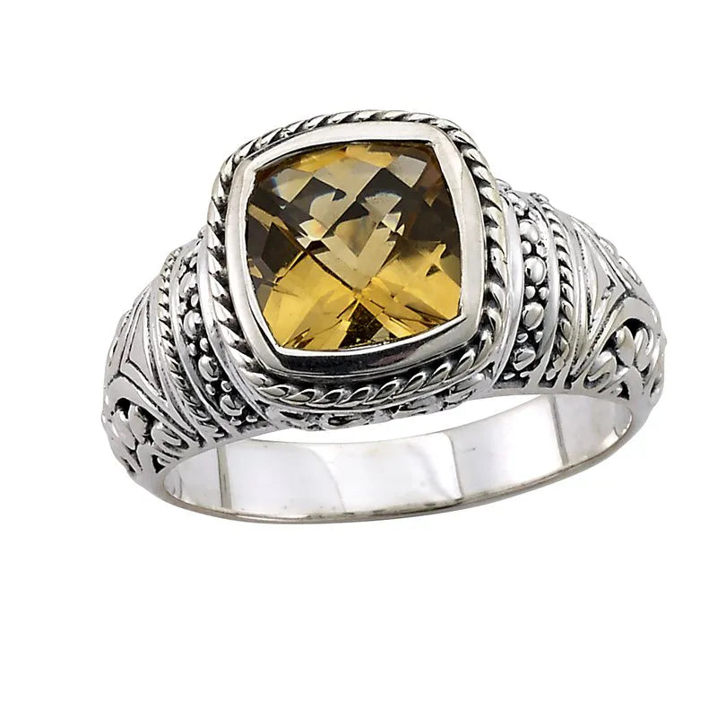 Honesty Ring Citrine - Genuine Natural Gemstone Jewelry for Women | Perfect for Gifts, Weddings & Everyday Elegance