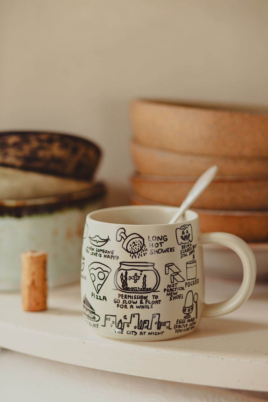 Only Good Things Mug - Inspirational Coffee Cup for Positive Vibes - Perfect for Home, Office & Gifts