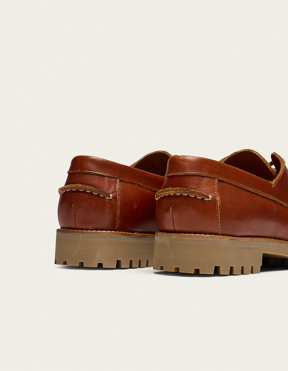 Tom Brown Leather Boat Shoes for Men - Comfortable & Stylish Deck Shoes for Casual Wear, Sailing, and Outdoor Activities