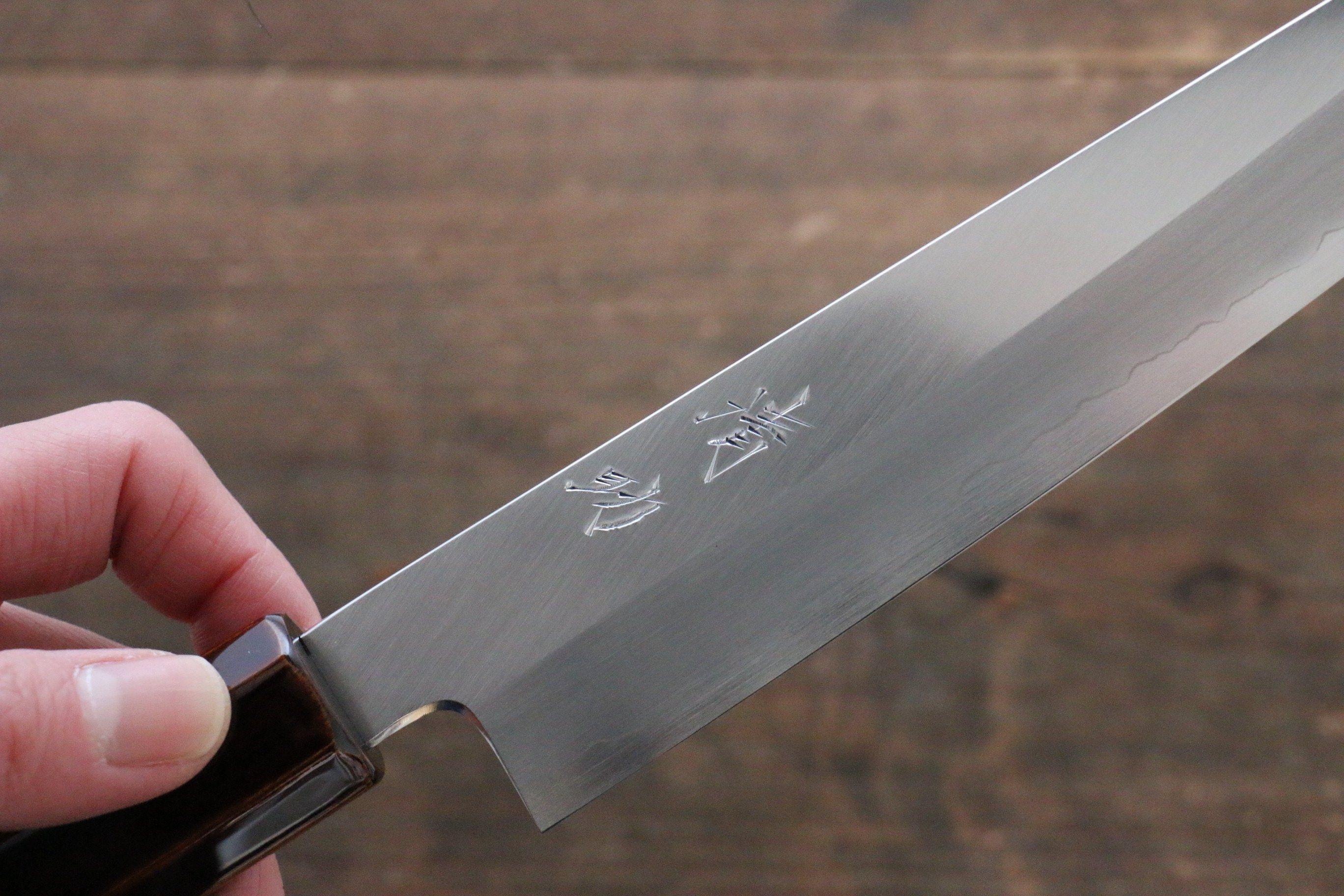 Premium Seisuke Silver Steel Kiritsuke Petty Utility Knife 150mm - Japanese High Carbon Stainless Steel Blade with Lacquered Wood Handle - Perfect for Sushi, Vegetables & Precision Kitchen Tasks