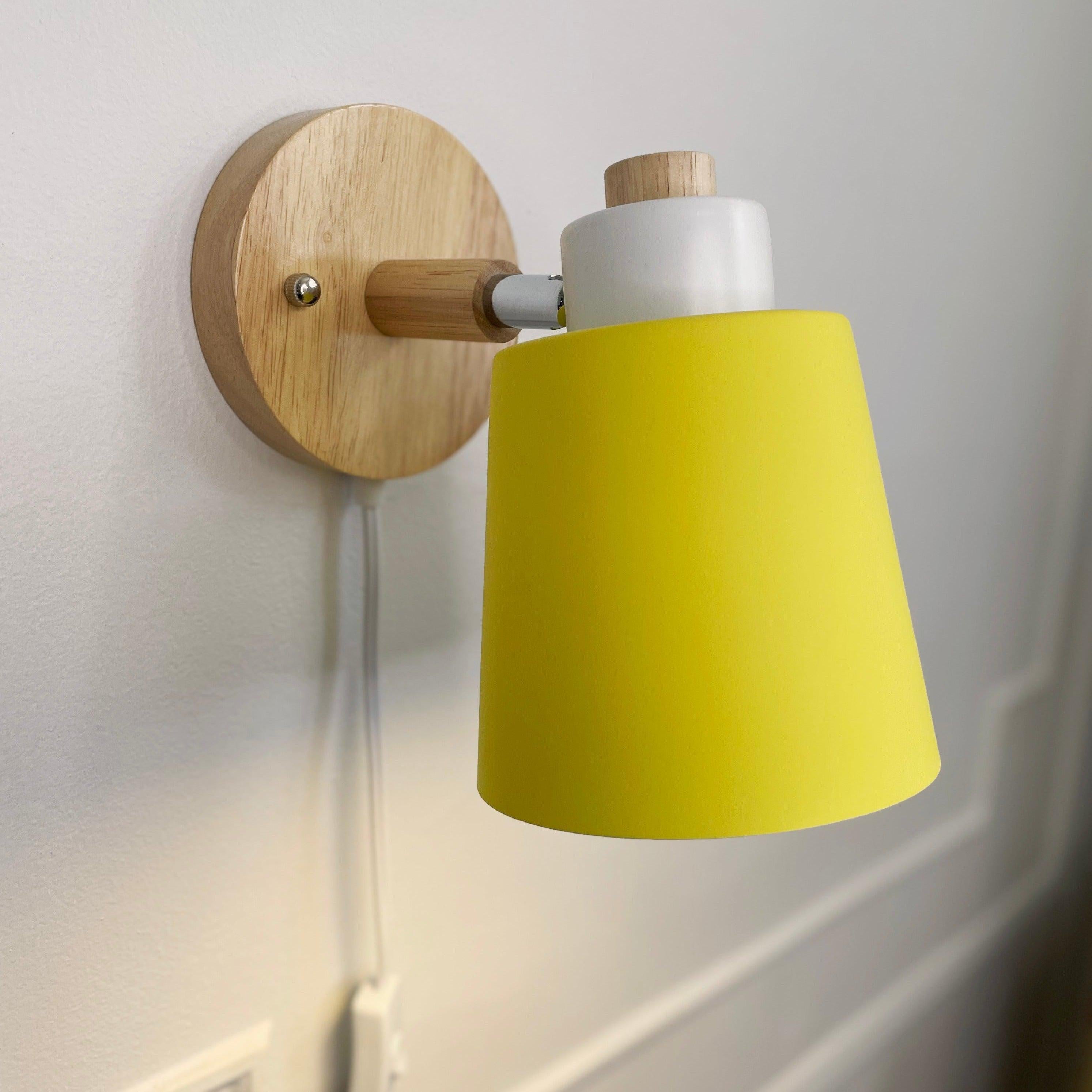 360° Rotating LED Desk Lamp with USB Plug - Adjustable Reading Light for Study, Office & Bedroom