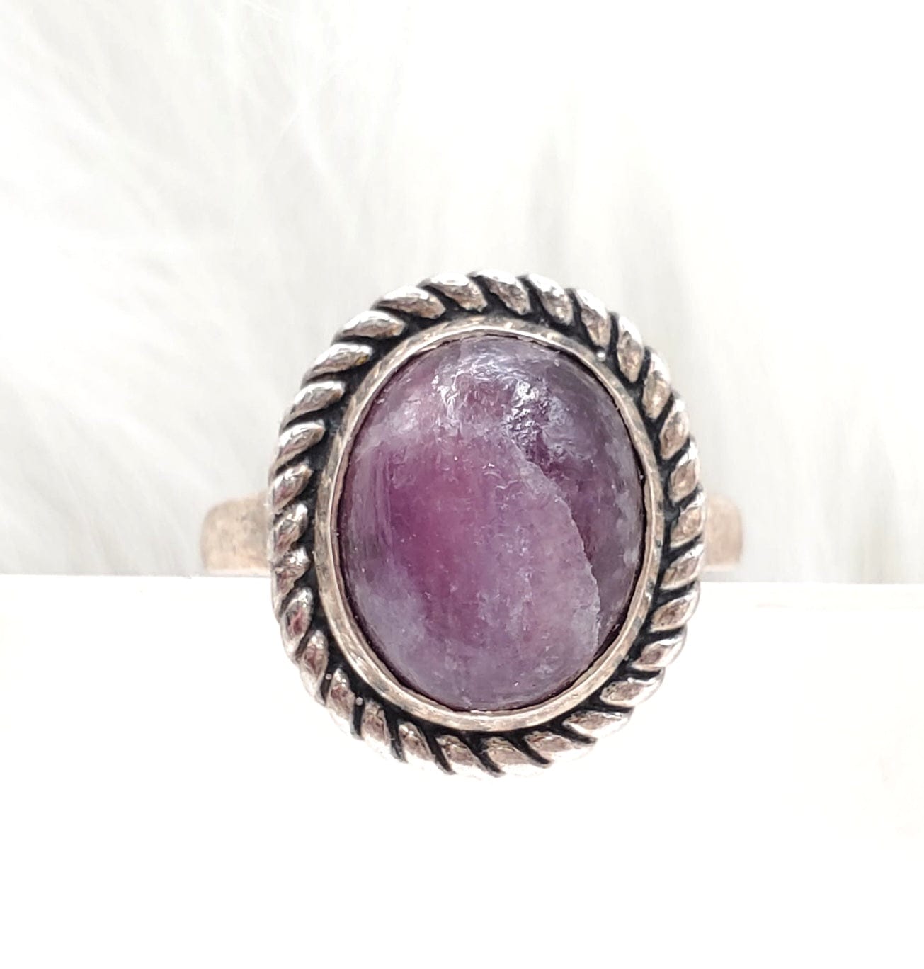 Rossmanite Sterling Silver Ring Size 6.5 - Genuine Canadian Gemstone Jewelry for Women - Perfect for Engagement, Wedding & Everyday Wear