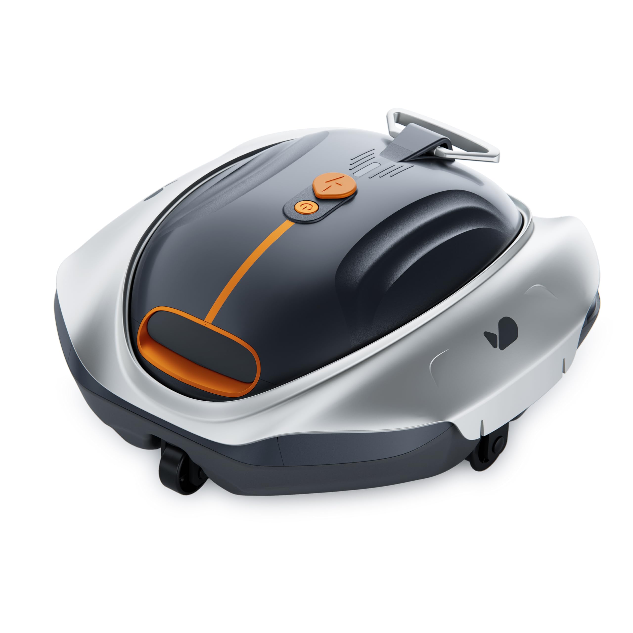 Bubot 300P Cordless Robotic Pool Vacuum Cleaner - Powerful Suction, Auto-Parking, LED Indicator, 90 Min Runtime for Above Ground Pools up to 850 Sq.Ft - Perfect for In-Ground & Above-Ground Flat Bottom Pools, Easy Pool Maintenance