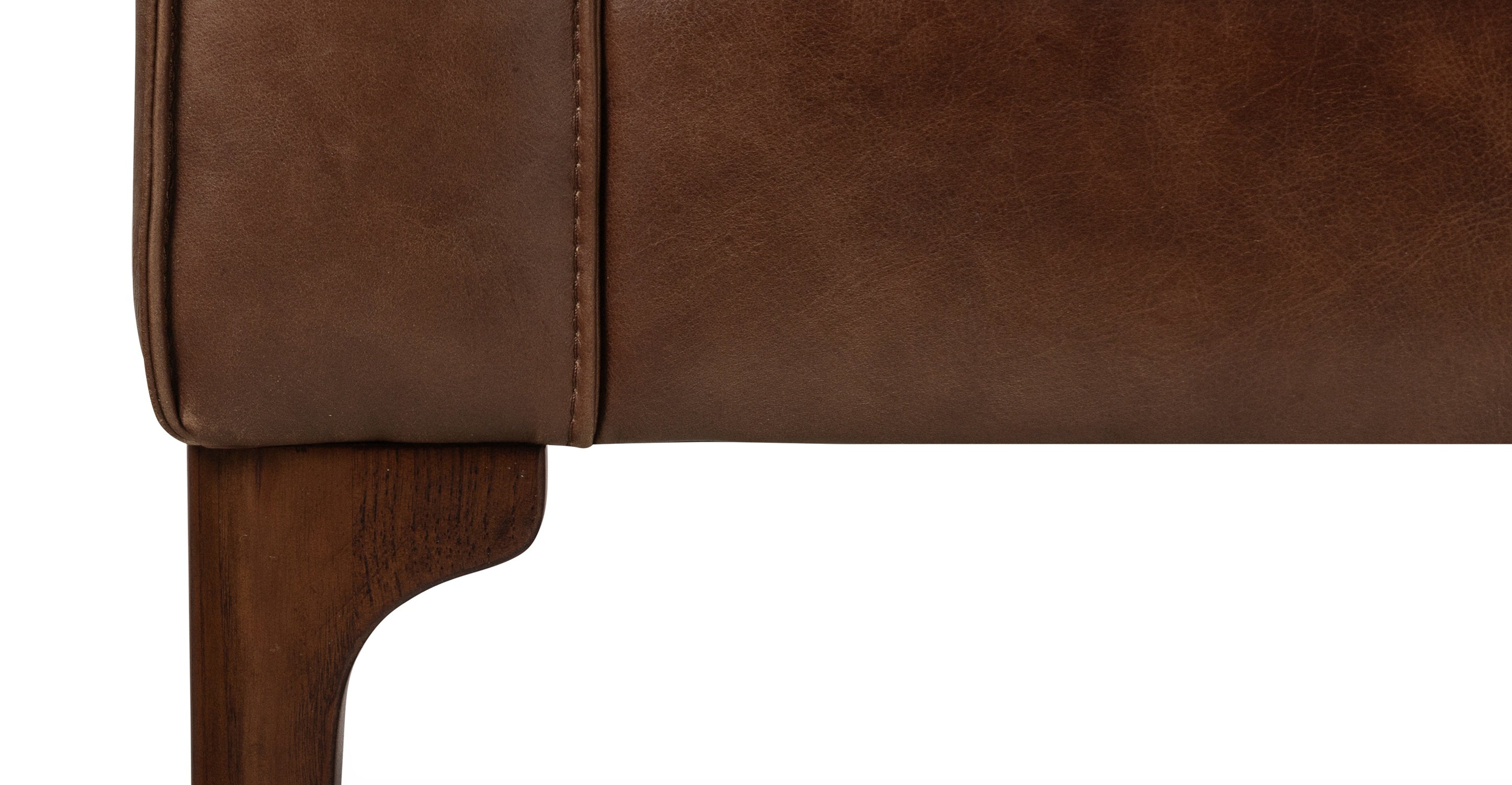 Premium Mateo Genuine Leather Lounge Chair - Modern Comfort for Living Room, Office & Reading Nook - Handcrafted Recliner with Ergonomic Support