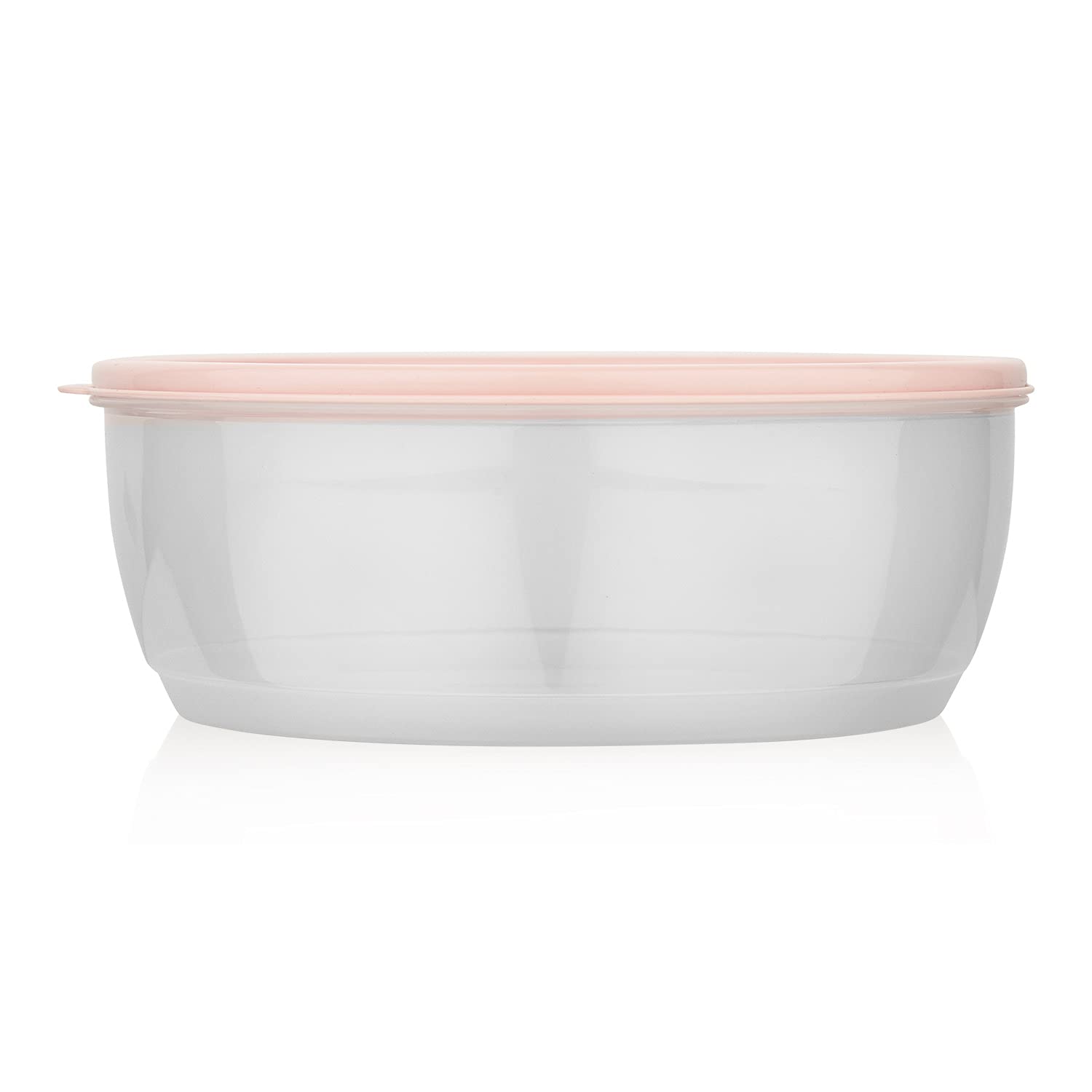BPA-Free Airtight Plastic Kitchen Storage Containers Set - Perfect Seal Fridge Organizer, Food Prep Containers & Sprouts Grower Box | Durable Kitchen Organization for Meal Prep, Leftovers & Pantry Storage (Pink)