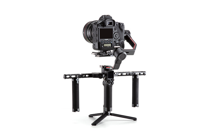 DJI R Twist Grip Dual Handle Stabilizer for DSLR Cameras - Professional 2-Hand Gimbal for Smooth Video Shooting, Vlogging & Film Making