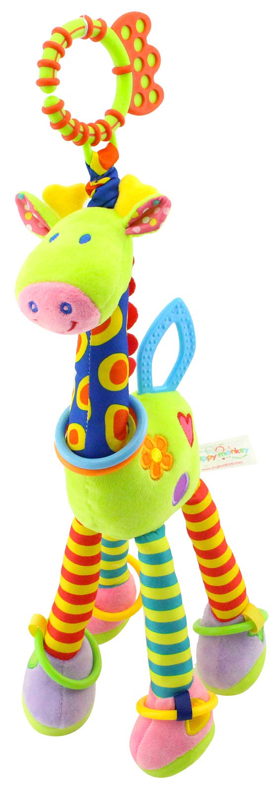 RichChoice Giraffe Baby Toys - 50pcs Educational Set for 1-3 Years | Crib & Travel Play