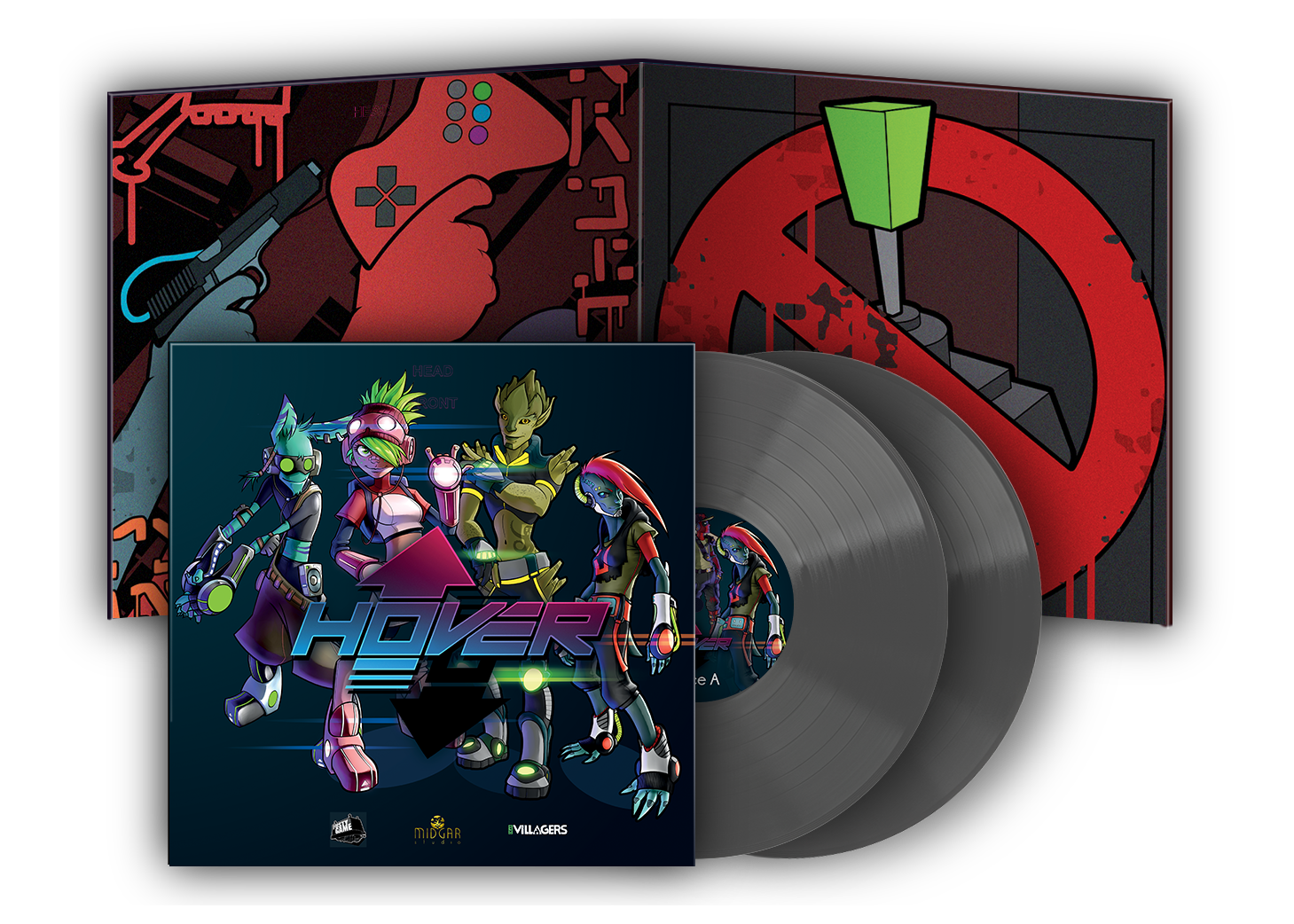 Hover 2LP Vinyl Soundtrack - Original Video Game Music Record - Perfect for Gaming Enthusiasts & Vinyl Collectors - Ideal for Home Entertainment & Gift Giving