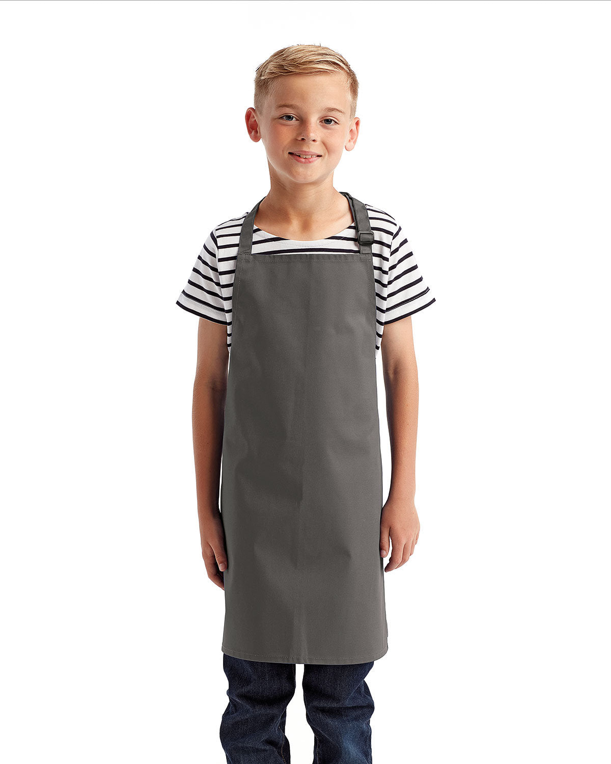 Reprime RP149 Youth Recycled Apron - Eco-Friendly Artisan Collection for Kids Cooking, Baking & Crafting Activities