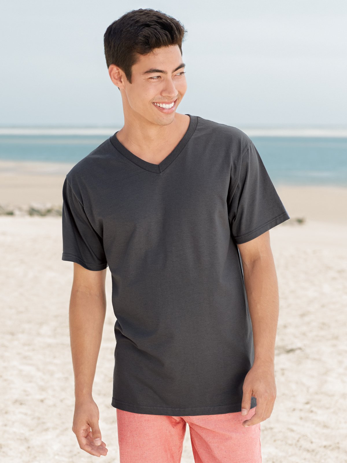 Fruit of the Loom Men's 39VR T-Shirt - Soft Cotton Crewneck Tee for Casual Wear, Gym & Everyday Comfort