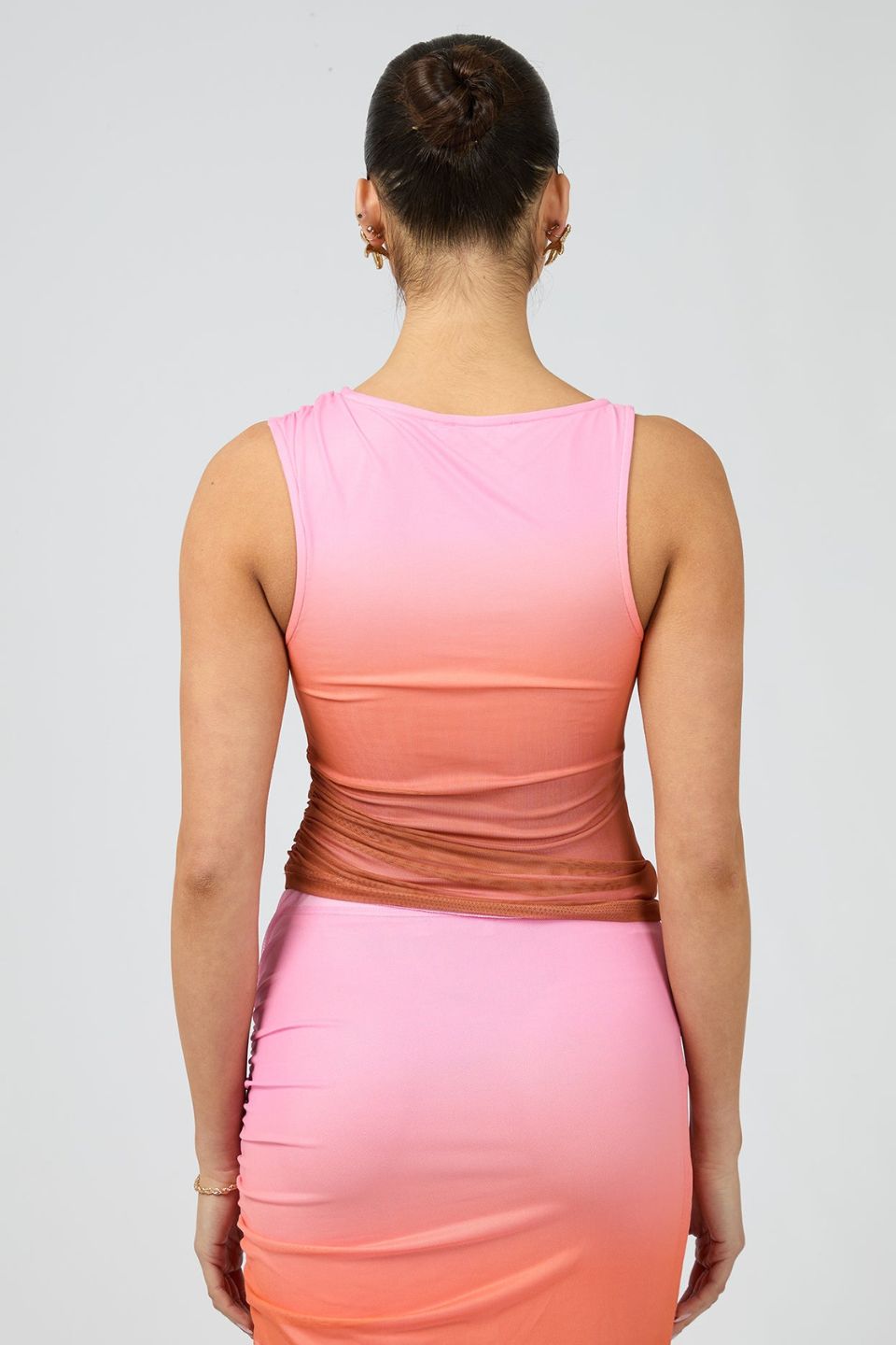 Camilla Sunset Pink Tank Top for Women - Soft & Comfortable Summer Sleeveless Shirt - Perfect for Beach, Yoga & Casual Outfits