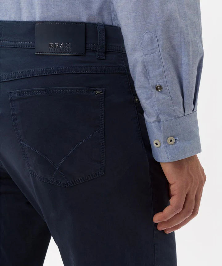 BRAX OCEAN 5-Pocket Stretch Men's Pants - Comfortable Slim Fit Chino Trousers for Casual Wear & Outdoor Activities