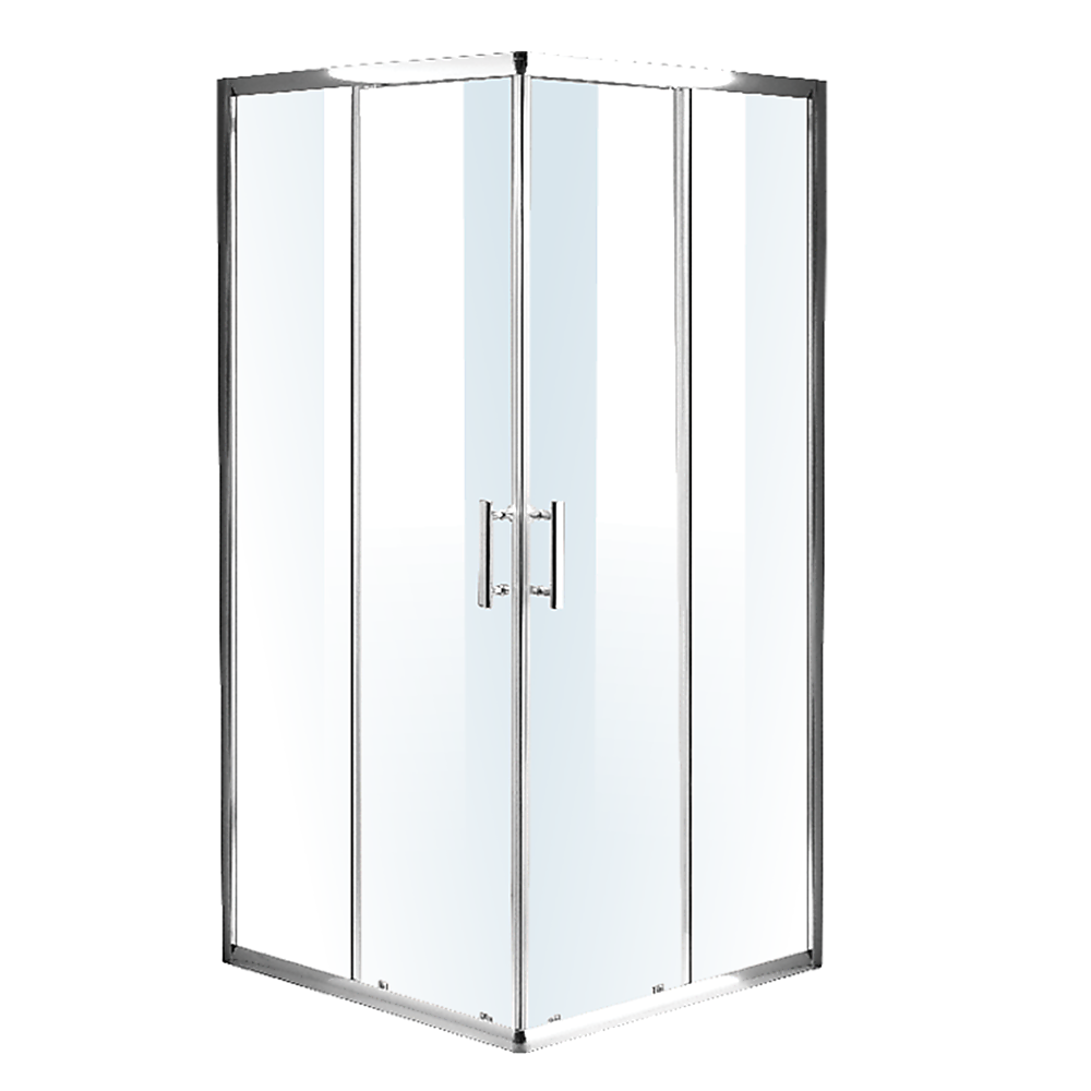 Della Francesca 1200 x 1000mm Sliding Door Shower Screen with Nano Safety Glass - Perfect for Modern Bathrooms & Spa-Like Showers