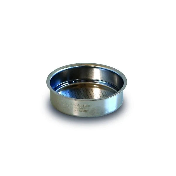 Ascaso Pressurized Supercrema Single Shot Basket PM 2015 I.2683 - Premium Espresso Portafilter for Home Baristas - Perfect for Rancilio, Breville & Gaggia Machines