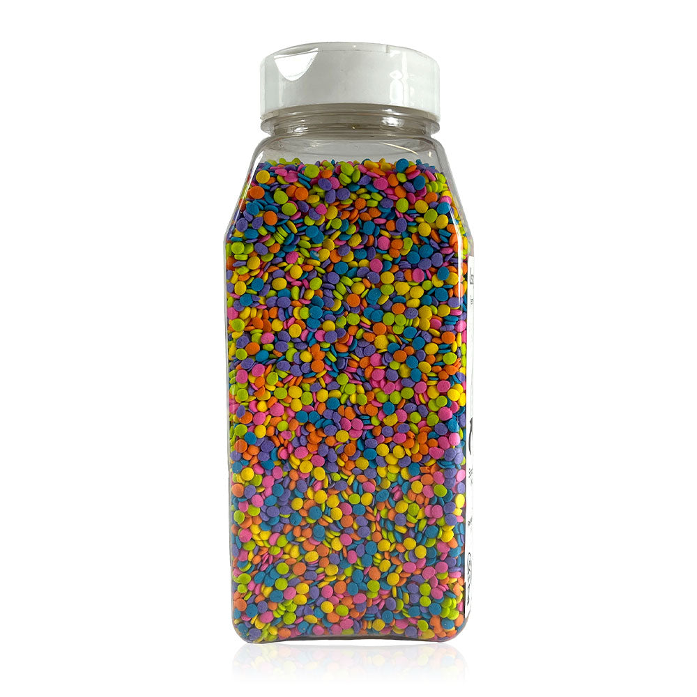 DecoPac Confetti Neon Quins - 19.5oz Tub of Vibrant Party Decorations | Perfect for Birthday, Wedding, Baby Shower & Celebration Events