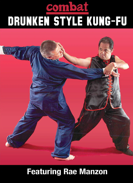 Combat Drunken Kung Fu DVD by Rae Manzon | Authentic Martial Arts Training | Perfect for Self-Defense & Fitness Enthusiasts