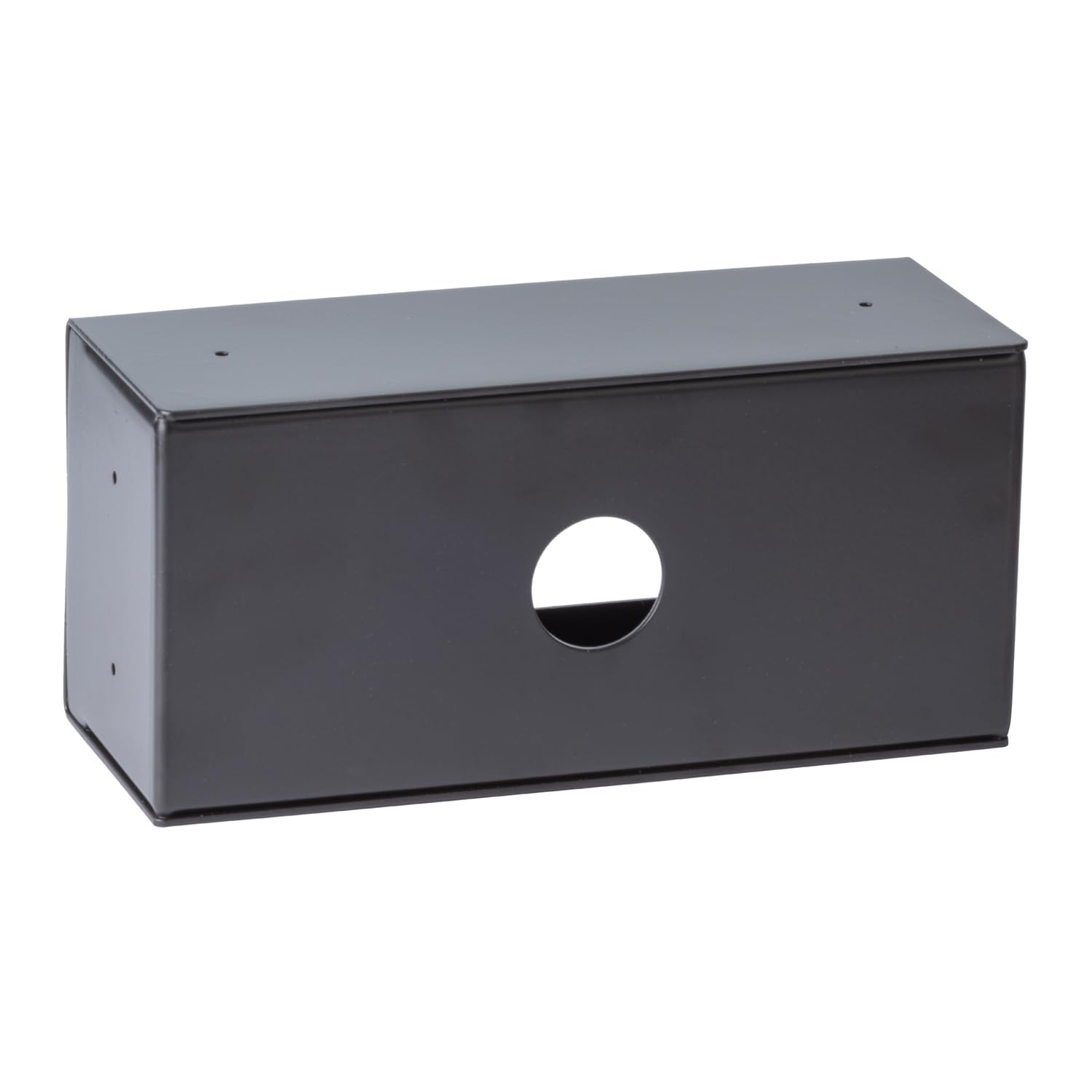 43100 Black Mounting Bracket for Oval Lights - Heavy Duty Metal Light Fixture Holder - Perfect for Outdoor & Indoor Lighting Installation
