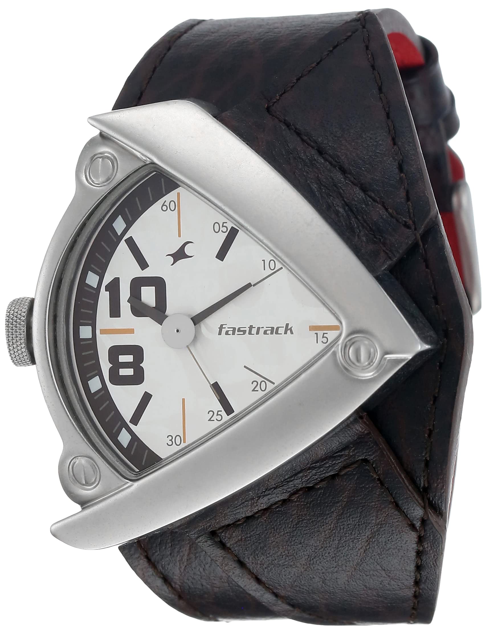 Fastrack Men's Analog Quartz Casual Watch - Silver Metal Strap, Mineral Glass, Water Resistant - Perfect for Everyday Wear, Office & Outdoor Activities