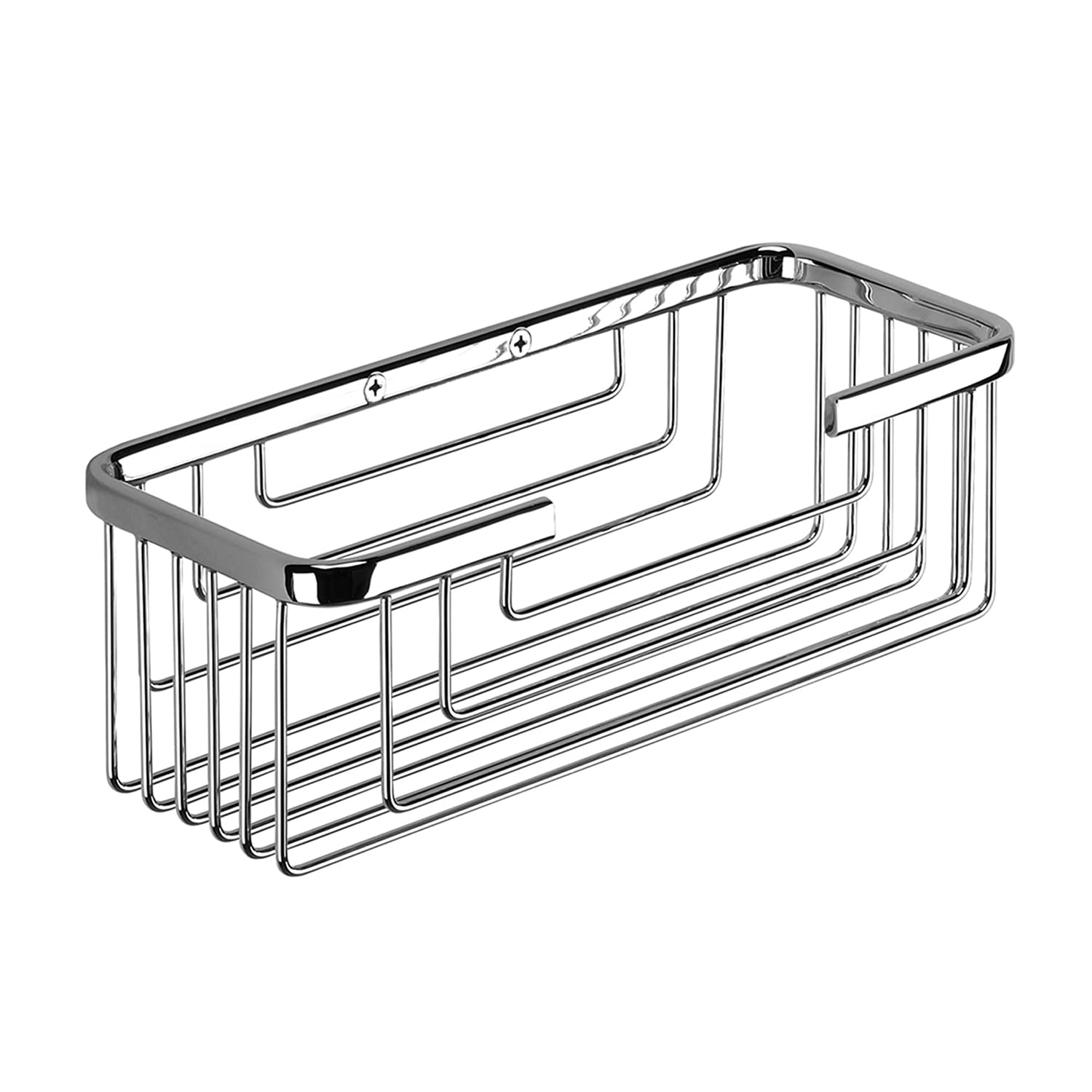 Gedy Nameeks 2419-13 Stainless Steel Wire Double Soap Dish Holder - Rustproof Bathroom Organizer for Shower, Sink & Countertop Storage