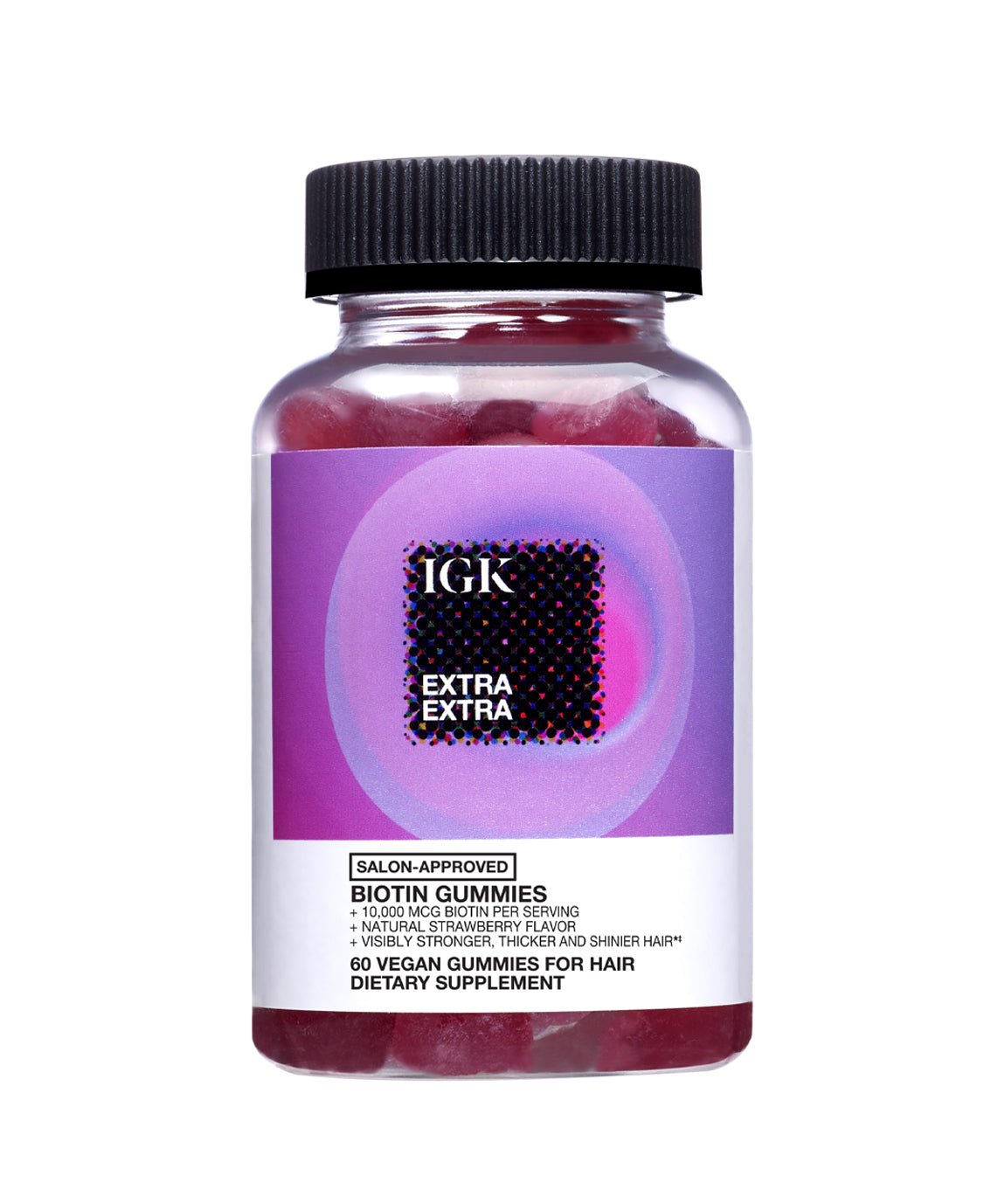 Extra Strength Biotin Gummies for Hair Growth & Nail Health - 5000mcg Vegan Supplement for Women & Men - Delicious Berry Flavor - Perfect for Daily Wellness & Beauty Routine