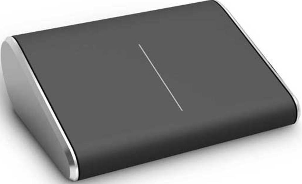 Microsoft Wedge Touch Mouse - Compact Bluetooth Mouse for Laptops & Tablets, Portable Design for Travel & Office Use