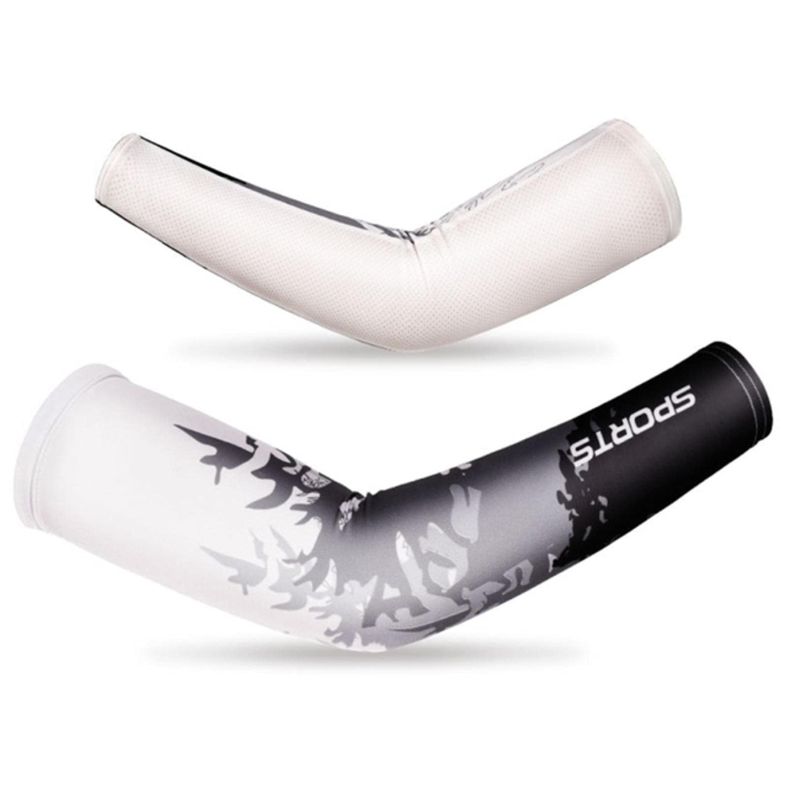 Men's UV Sun Protection Arm Sleeves - Cooling Sports Arm Warmers for Cycling, Running & Outdoor Activities | Breathable UPF 50+ Arm Covers for Summer Sun Protection & Temperature Regulation