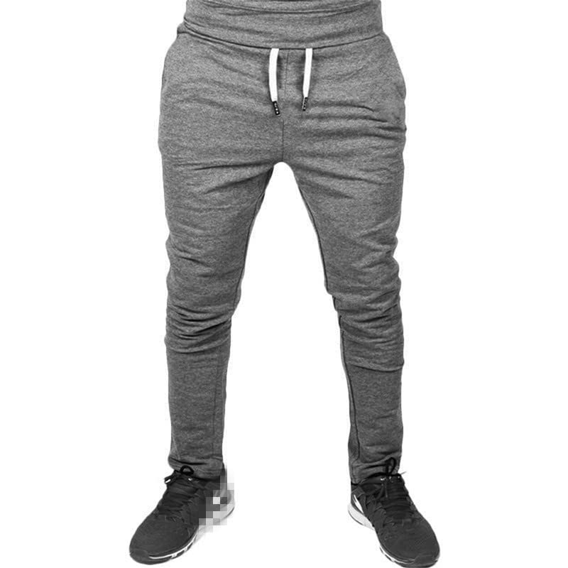 Men's Gym Workout Joggers Pants - Elastic Waist Sweatpants with Drawstring & Pockets for Training, Running & Casual Wear
